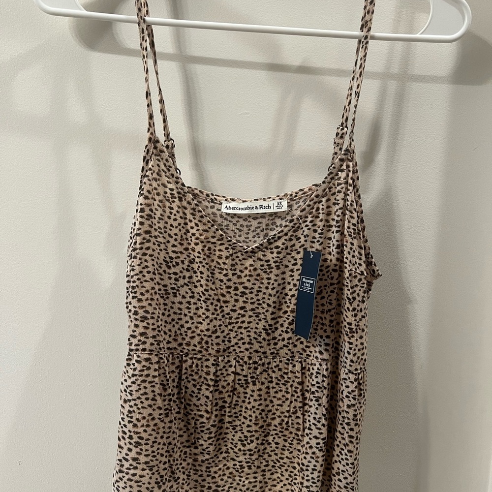 Abercrombie & Fitch Peplum Cami Tank